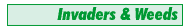 Invaders & Weeds